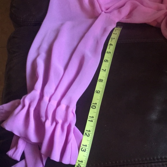 NWT Coco Bianco lavender blouse size medium - Picture 12 of 16